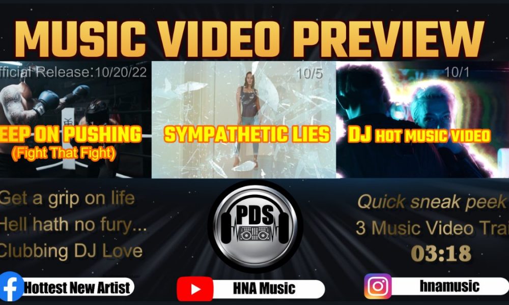 Female Dance Star PDS Gives You a Quick Sneak of Her 3 Music Videos Trailers That Are Set for This Month of October 2022
