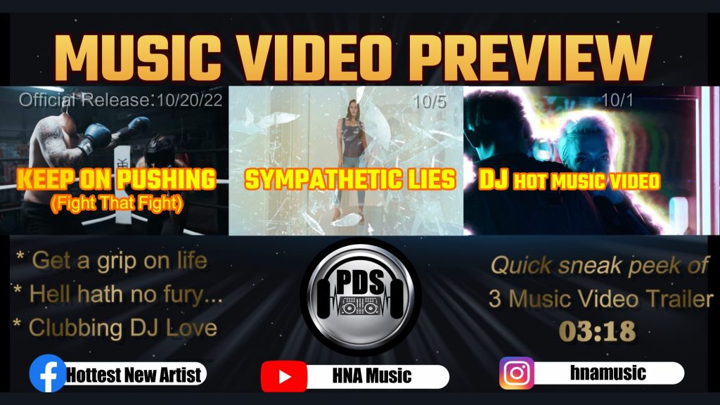Female Dance Star PDS Gives You a Quick Sneak of Her 3 Music Videos Trailers That Are Set for This Month of October 2022