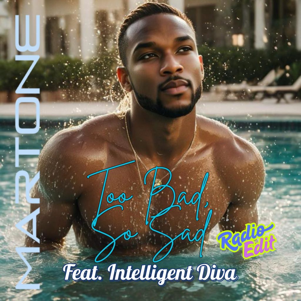 Martone and Intelligent Diva turn a painful breakup into a powerful house anthem with their new track "Too Bad, So Sad"